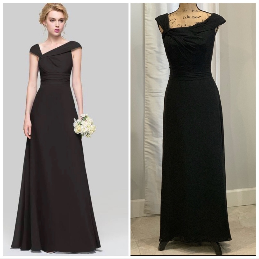 Belsoie black gown size 16